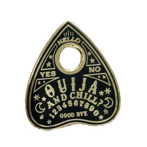 Quija Enamel Pin